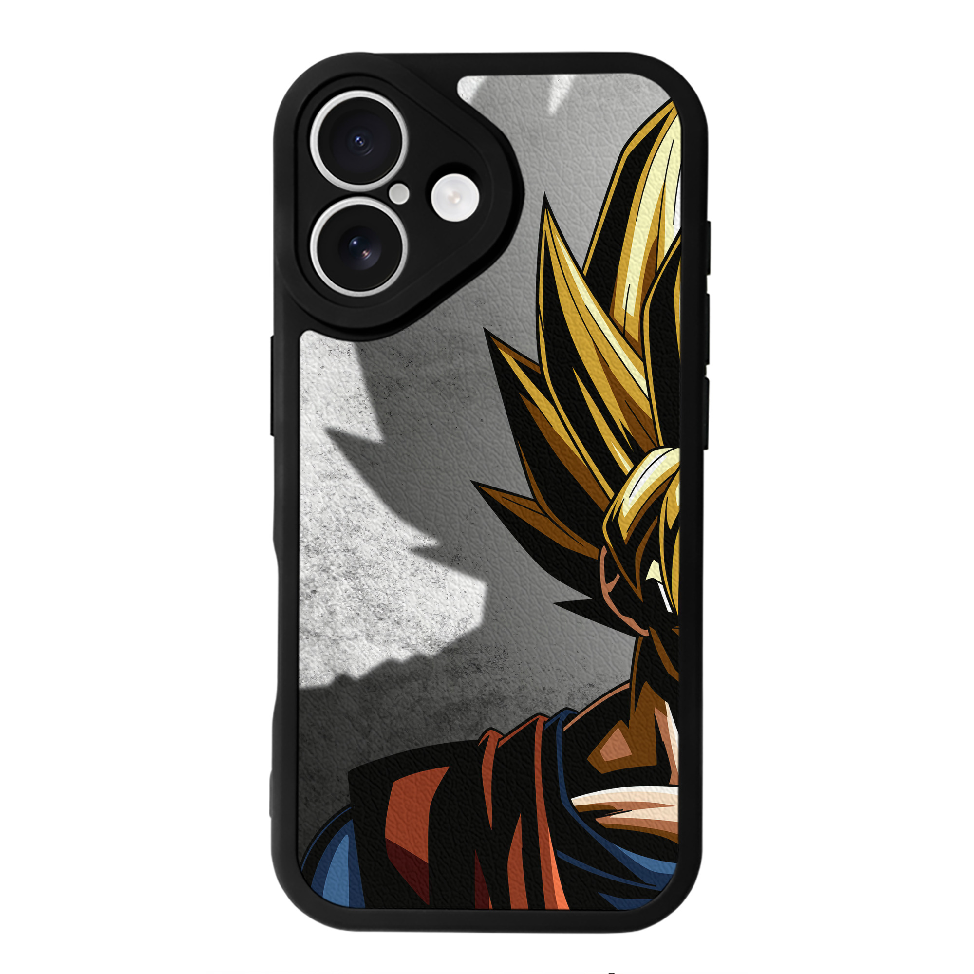 （画像用） ドラゴンボール DRAGON BALL 【iPhone 16シリーズ対応】シリコンスマホケース（レザー調） 材質：シリコン